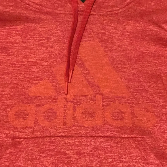 Womens ADIDAS LOGO Hoodie Sweatshirt Climawarm Size Large 1-10 - Picture 1 of 7